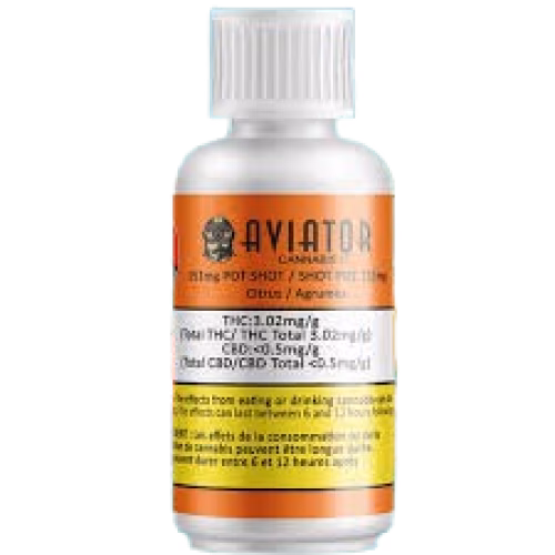Aviator Cannabis Co. - Pot Shot Citrus Sativa Beverage Mix