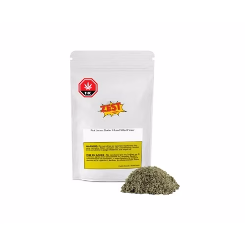Zest Cannabis - Pink Lemon Shatter Infused Milled Flower