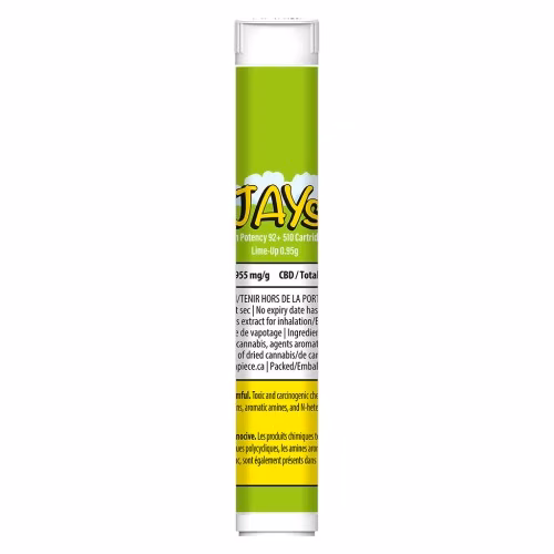 Jays - High Potency 92+ 510 Thread Cartridge Lime-up