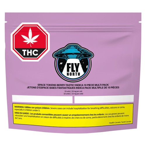 Fly North - Space Tokens Berry - Tastic! Indica Multi Pack