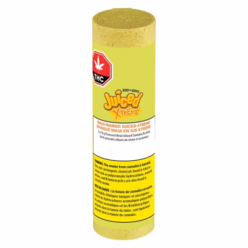 Good Supply Juiced - Juiced Xtreme Maui Mango Resin Infused Pre-Roll