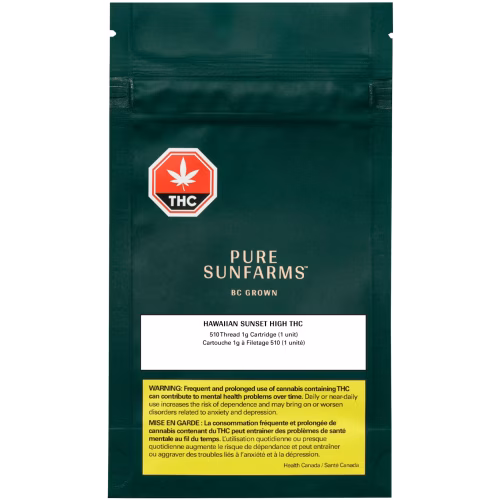 Pure Sunfarms - Hawaiian Sunset 510 Thread Cartridge