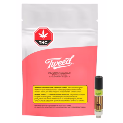 Tweed - Strawberry Vanilla Haze 510 Vape Cartridge