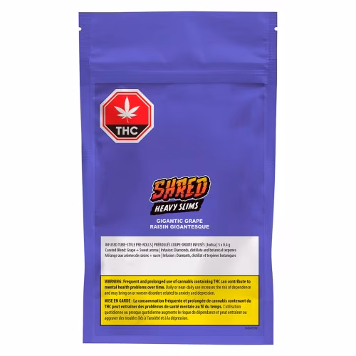 SHRED - Gigantic Grape Heavy Slims Infused Blunts