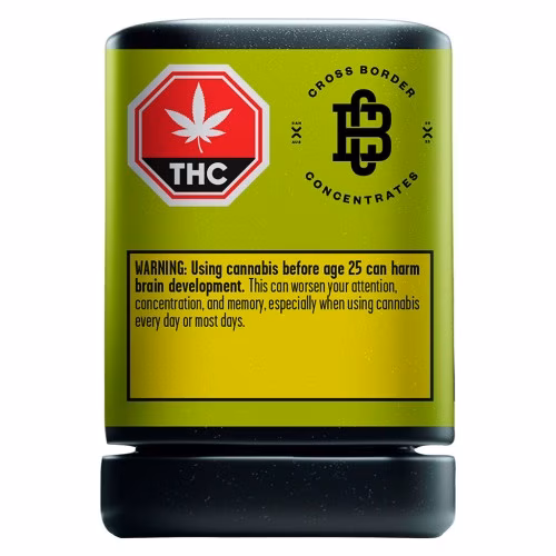 Cross Border Concentrates - Live Rosin Budder