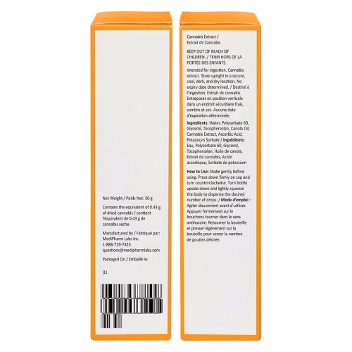 MediPharm Labs - THC Dissolving Drops