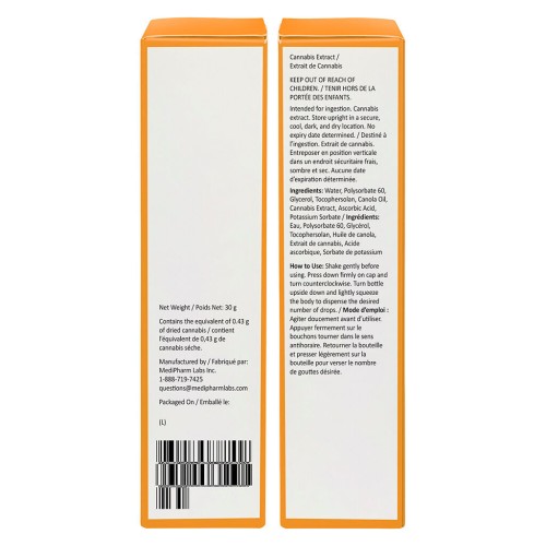 MediPharm Labs - THC Dissolving Drops