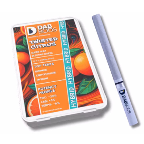 Dab Bods - Twisted Citrus Slims Pre-Rolls
