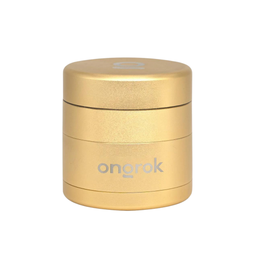 ONGROK 4 PIECE EZ GRINDER 55MM GOLD