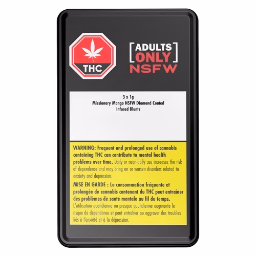 Adults Only - Missionary Mango NSFW Diamond Coated Infused Blunts
