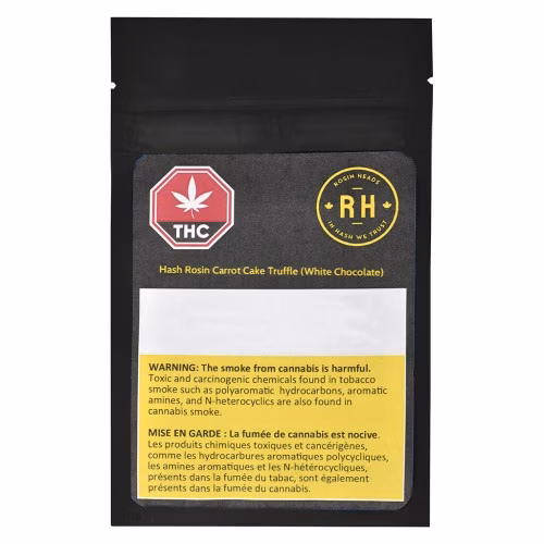 Rosin Heads - Hash Rosin Carrot Cake Truffle - White Chocolate