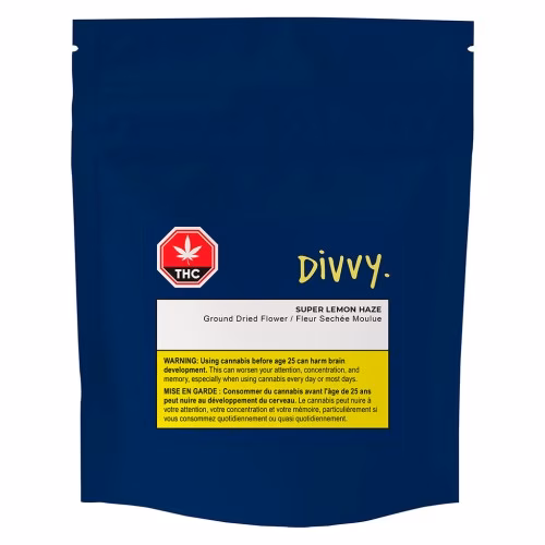Divvy - Super Lemon Haze Milled Flower