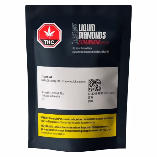 Debunk - Strawnana Liquid Diamonds 510 Thread Cartridge