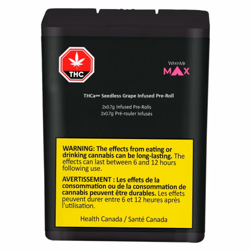Weed Me Max - THCa∞ Seedless Grape Infused