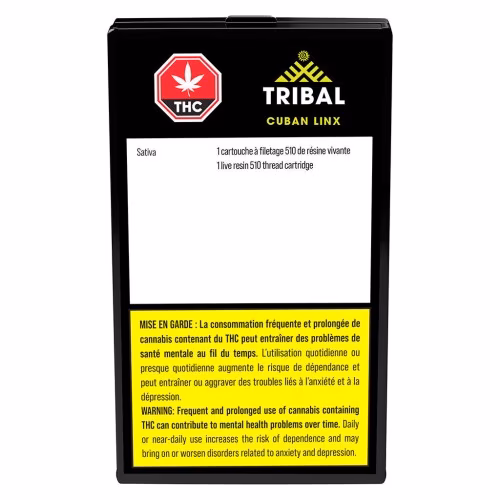 Tribal - Cuban Linx Live Resin 510 Thread Cartridge