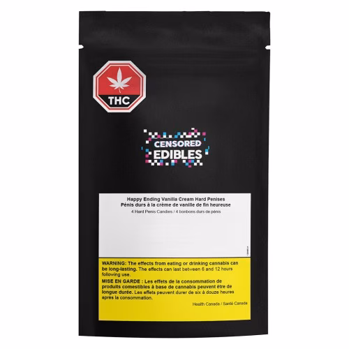 Censored Edibles - Happy Ending Vanilla Cream Hard Penises