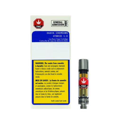 General Admission - Guava Chemdawg Live Resin Cartridge