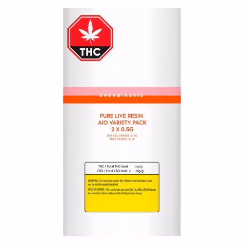 Sherbinskis - Pure Live Resin AIO Variety Pack