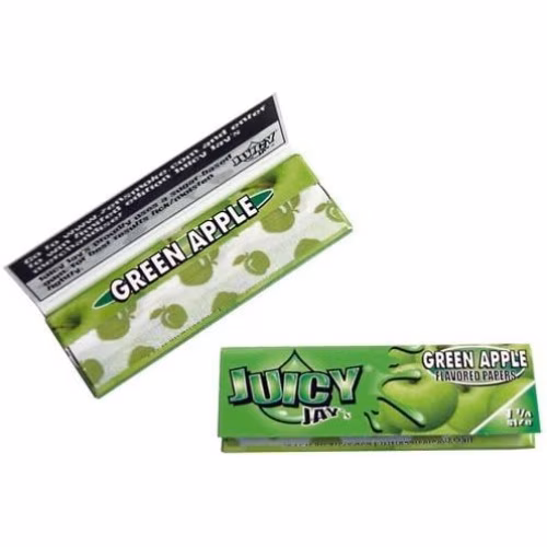 juicy jays green apple 1 1/4 Rolling Paper
