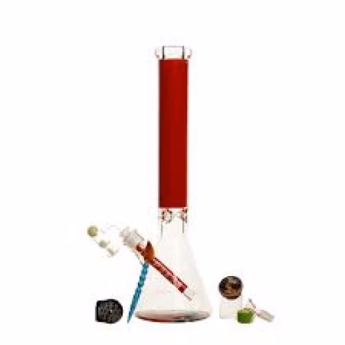 Nipsy hussle Font Beaker Bong with Kit