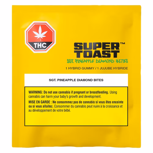 Super Toast - Sgt. Pineapple Diamond Bites (Multi-pack of 10)