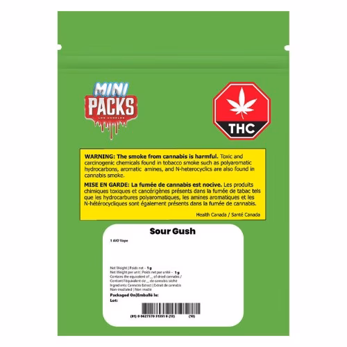PACKS - Mini Packs Sour Gush