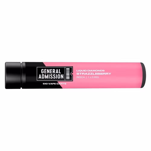 General Admission - Strazzleberry Liquid Diamond 510 Thread Cartridge