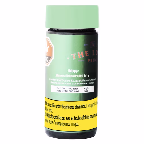 The Loud Plug - The Loud Plug - Drippyz Melonhead Infused Pre-Roll - Hybrid - 1x1g