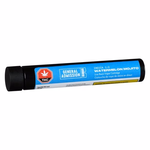 General Admission - Watermelon Mojito Live Resin 510 Thread Cartridge