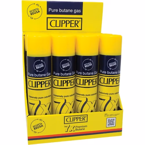 Clipper 7x Premium Butane 300ml