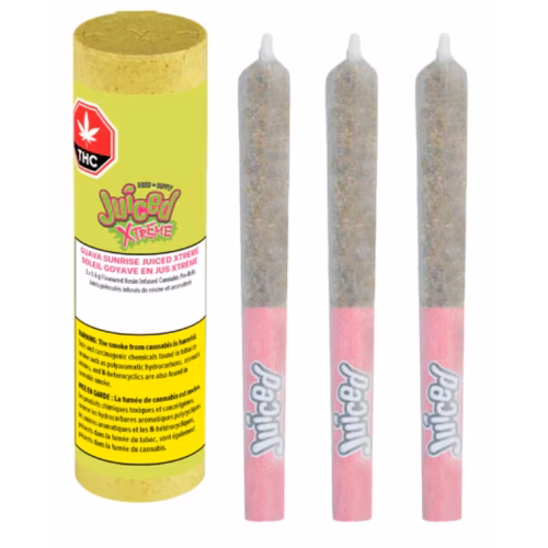 Good Supply Juiced - Juiced Xtreme Guava Sunrise Resin Infused Pre-Roll