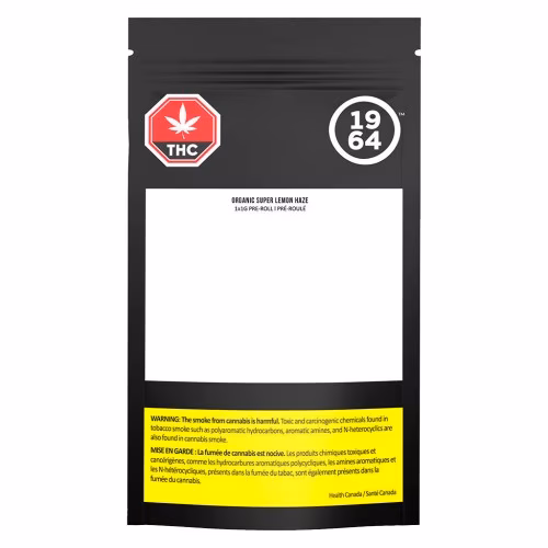 1964 - Organic Super Lemon Haze Pre-Roll