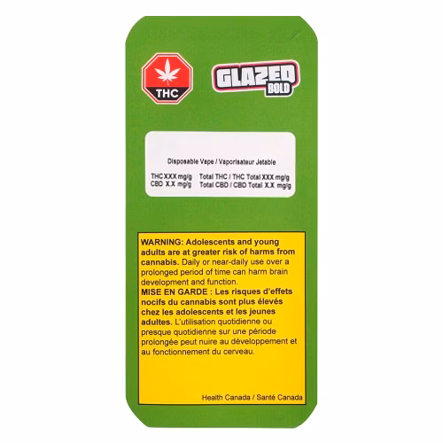 BOLD GLAZED - Citrus Overdrive Aio Disposable Vape