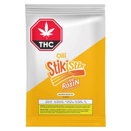 Stikistix - 100 THC Multipack Live Rosin Sour Mango Haze