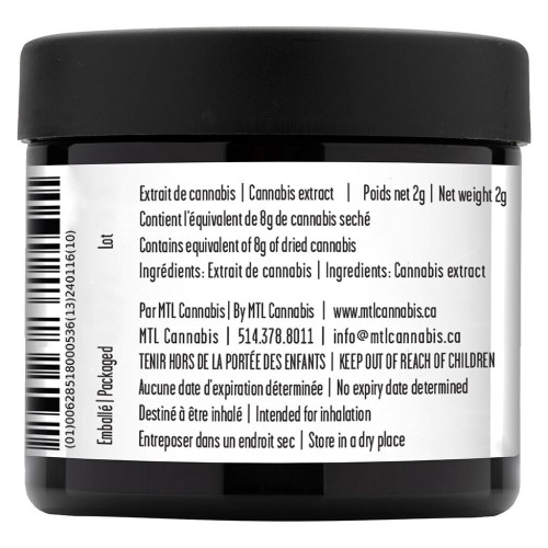 MTL Cannabis - Sage n' Sour Hash