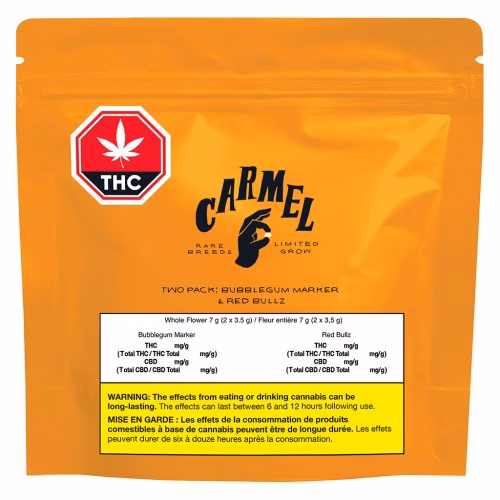 Carmel - Two Pack: Bubblegum Marker & Red Bullz