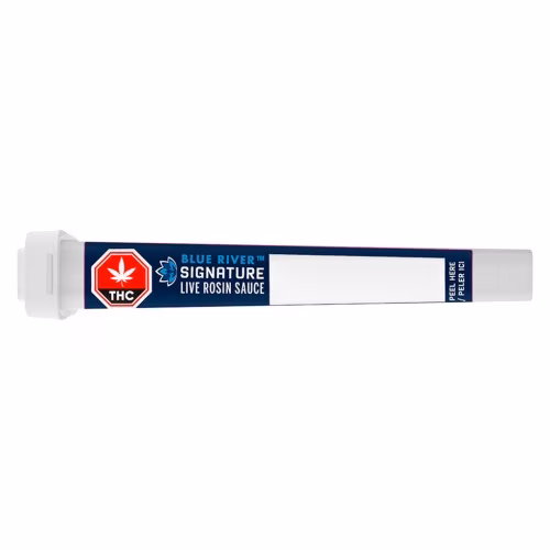 BLUE RIVER - Signature Live Rosin Sauce 510 Thread Cartridge