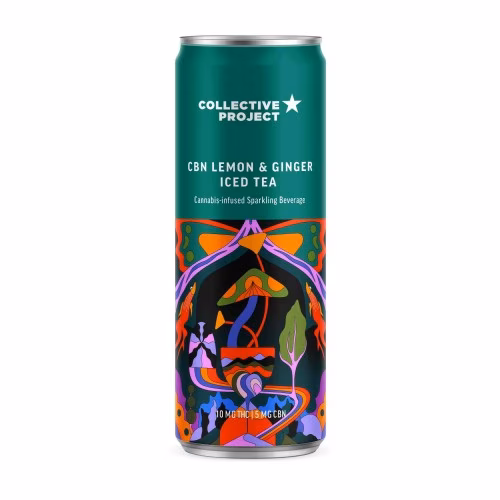 CBN Lemon Ginger Iced Tea