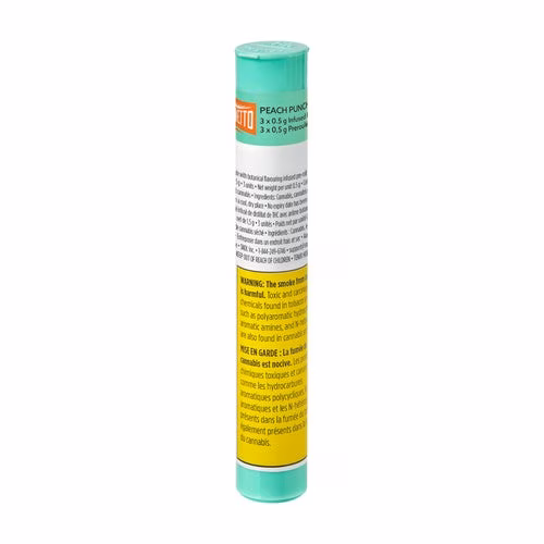 Palmetto - Peach Punch Haze Infused Pre-Rolls
