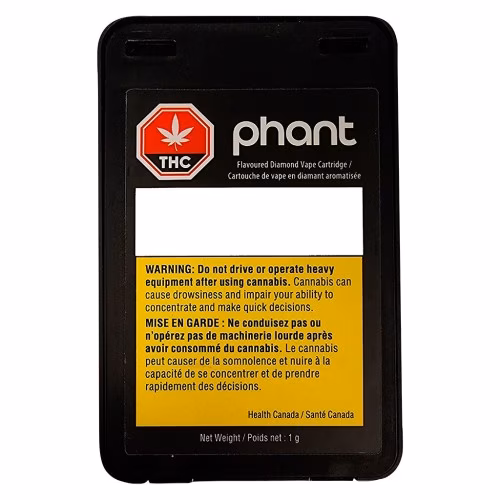 Phant - Mint Liquid Diamond 510 Thread Vape Cartridge