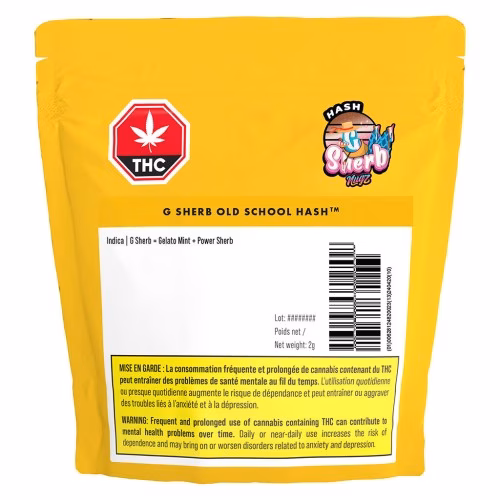 Nugz - G Sherb Old School Hash
