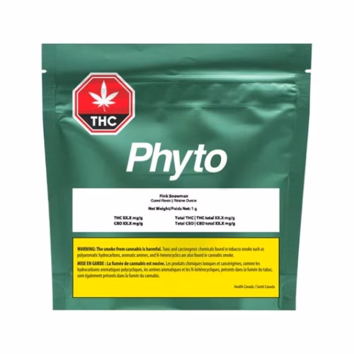 Phyto Extractions - Pink Snowman Cured Resin