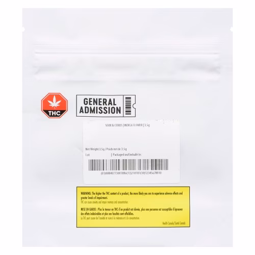 General Admission - Sour & Citrus Sativa
