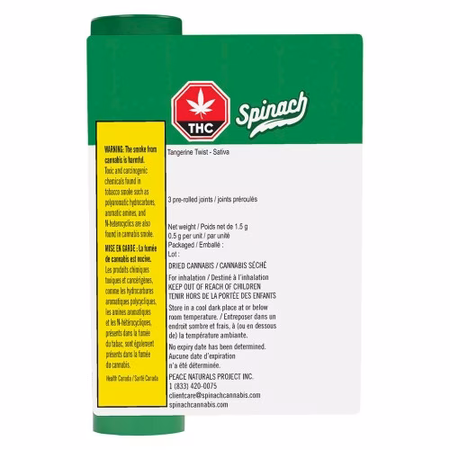 Spinach - Tangerine Twist