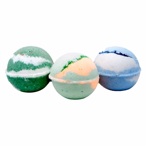 Rebound by Stewart Farms - CBD Bath Bomb Triple Pack: Lavender Fields Evergreen Fores