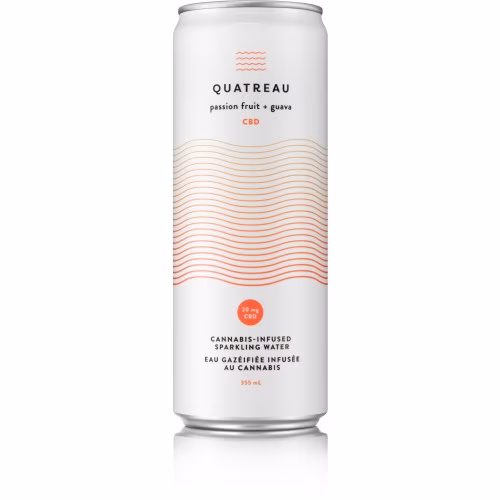 Quatreau - Passionfruit & Guava Sparkling Water