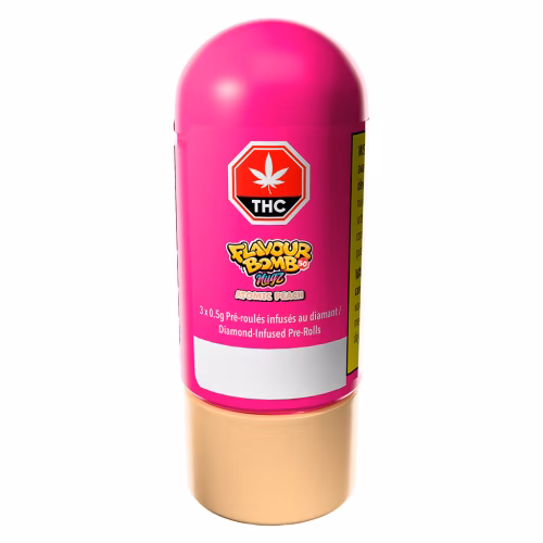 Nugz - Flavour Bomb 50 Atomic Peach Diamond Infused