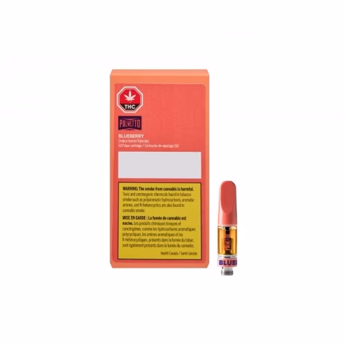 Palmetto - Blueberry Full Spectrum 510 Vape Cartridge