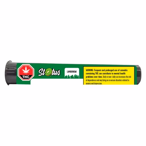 Status - Lamborkiwi Liquid Diamond Infused Kief Coated Blunt