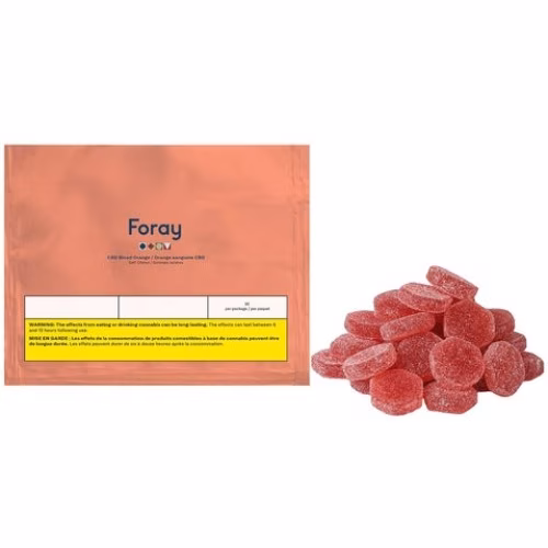 Foray - CBD Blood Orange Soft Chews